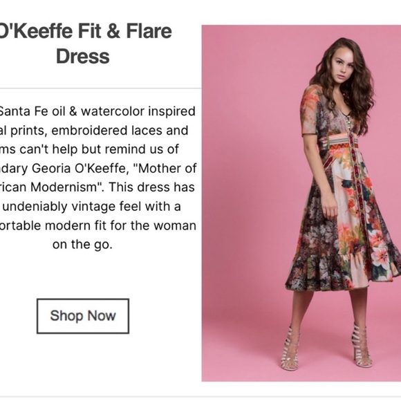 Byron Lars O’keefe fit and flare dress size 12 - Picture 2 of 13